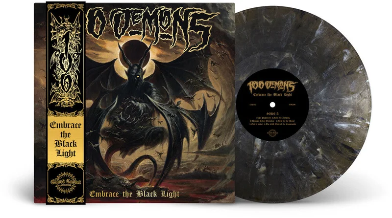 100 Demons: Embrace the Black Light 12" (onyx marble vinyl) (PRE-ORDER)