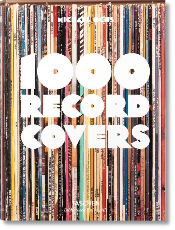 1000 RECORD COVERS - HARDCOVER - BOOK