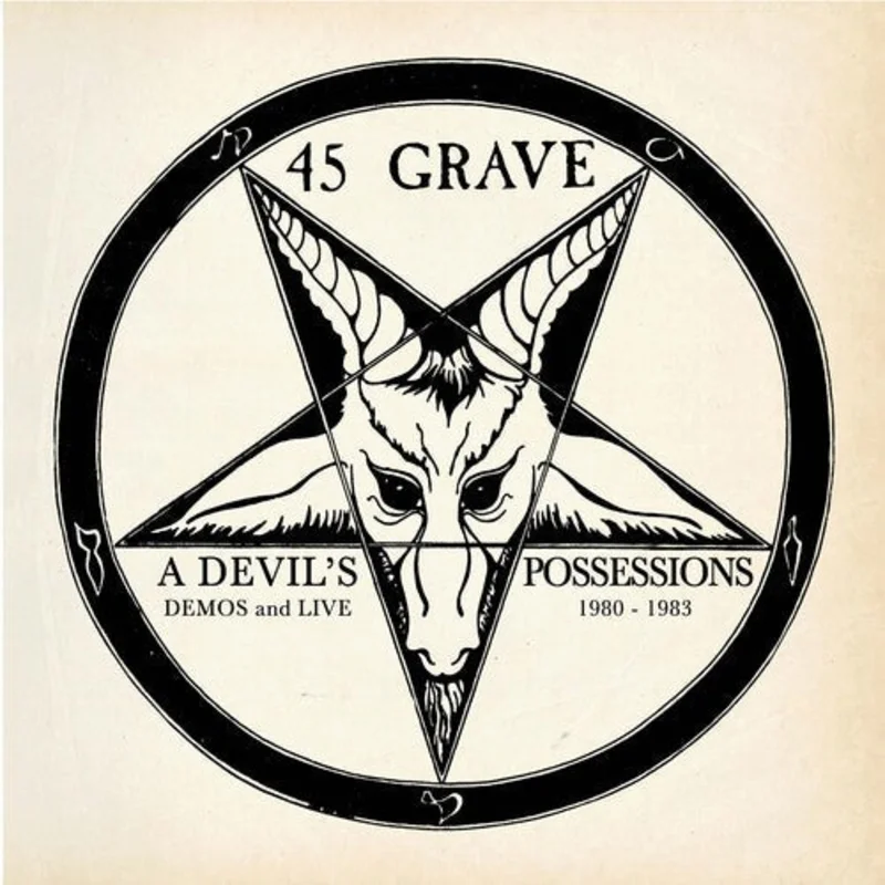 45 GRAVE 'DEVIL'S POSSESSIONS: 1980-1983' LP - GOLD/PURPLE