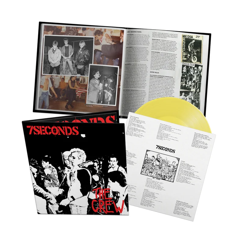 7SECONDS THE CREW LP - YELLOW