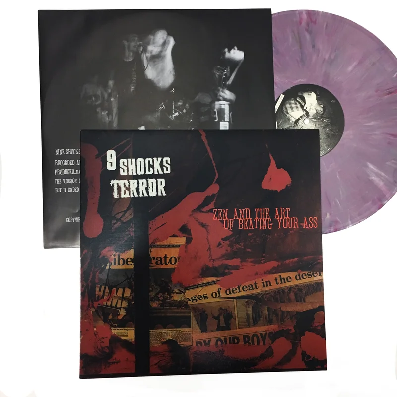 9 Shocks Terror: Zen and The Art Of Beating Your Ass 12" (new)