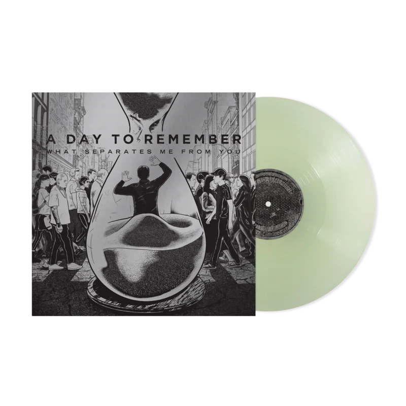 A DAY TO REMEMBER WHAT SEPARATES ME FROM YOU 15TH ANNIVERSARY LP - TRANSPARENT SEA GLASS