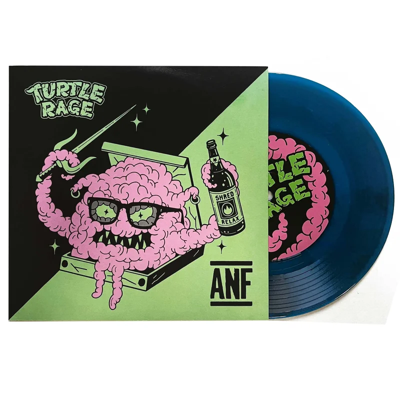 A.N.F. / Turtle Rage: Split 7"
