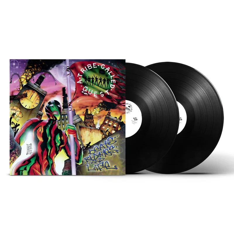 A TRIBE CALLED QUEST - BEATS RHYMES AND LIFE - 2-LP - VINYL LP