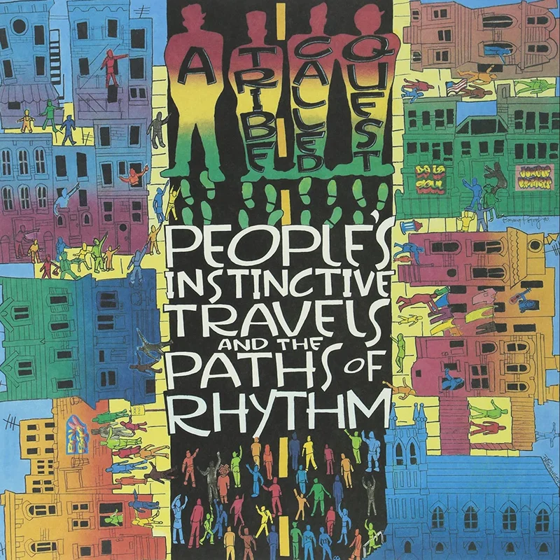A TRIBE CALLED QUEST - PEOPLE'S INSTINCTIVE TRAVELS AND THE PATHS OF RHYTHM - 2-LP - VINYL LP