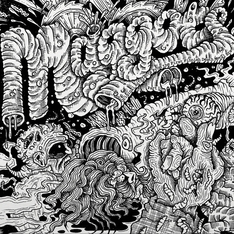 Abhorrence / Disgrace / Messiah Paratroops: Maggots 7" box set