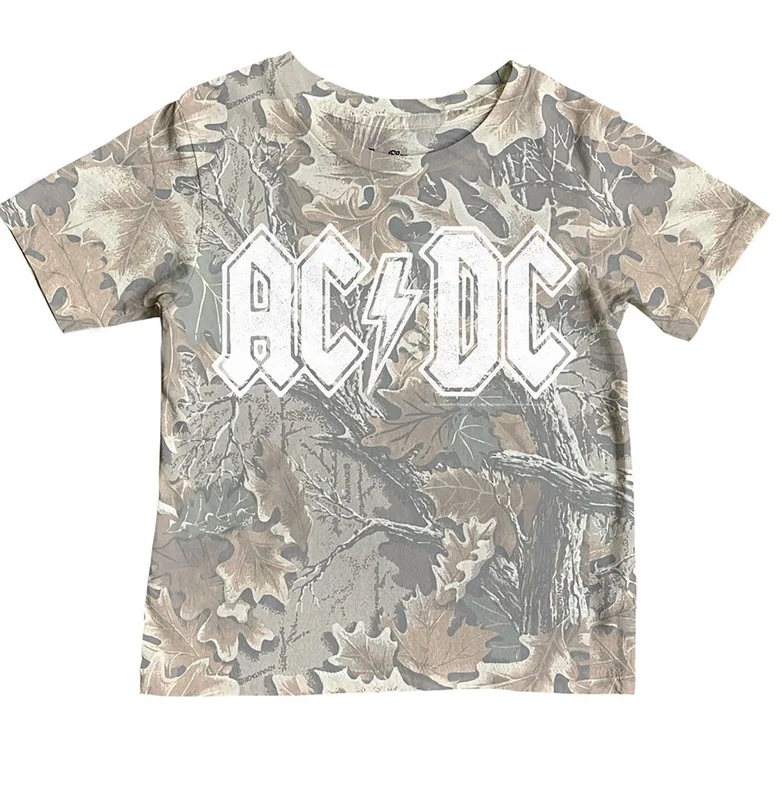 AC/DC - CAMOUFLAGE KIDS T-SHIRT