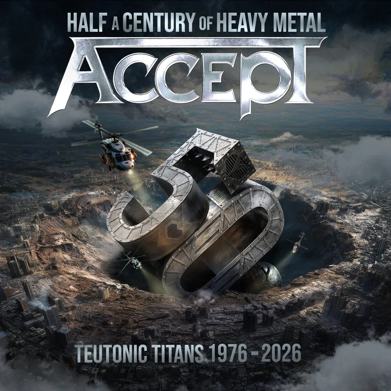 ACCEPT 'TEUTONIC TITANS 1976-2026' 2LP (Turquoise Vinyl)