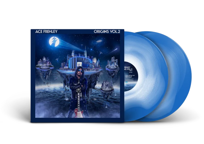 ACE FREHLEY 'ORIGINS VOL. 2' 2LP - BLUE/WHITE