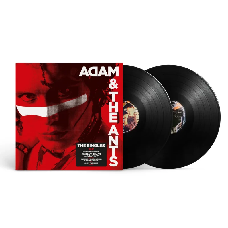 ADAM & THE ANTS - THE SINGLES - 2-LP - VINYL LP