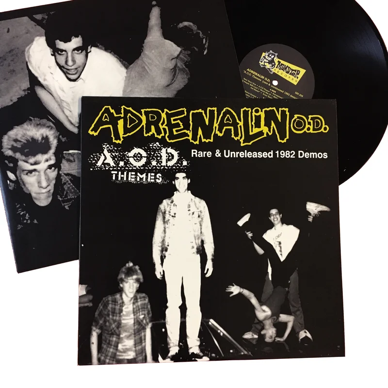 Adrenalin OD: Rare & Unreleased 1982 Demos 12"