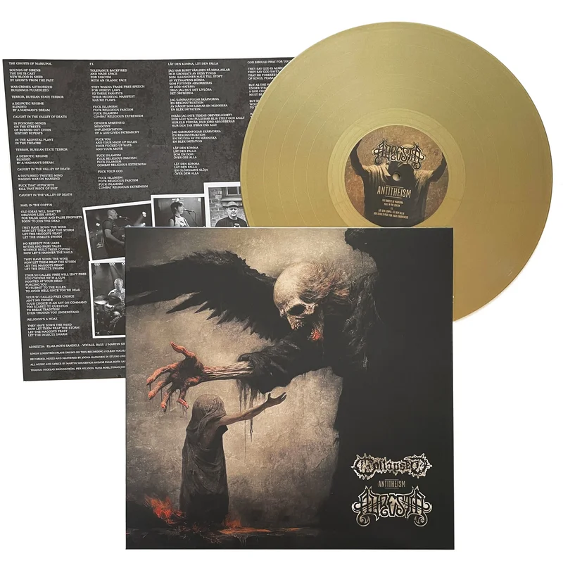Adrestia / Collapsed: Split 12" Gold Vinyl