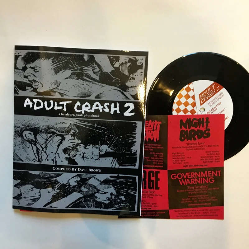 Adult Crash 2 Photobook and 7"