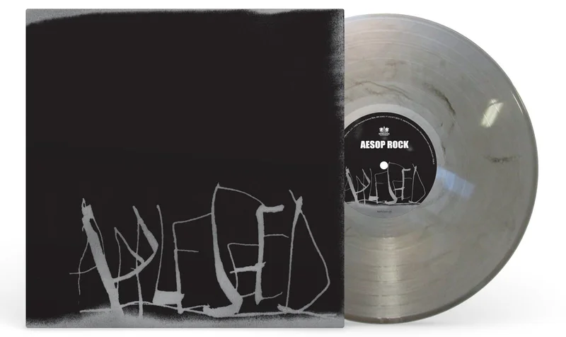 AESOP ROCK 'APPLESEED' LP - CLEAR/BLACK MARBLE SMOKE