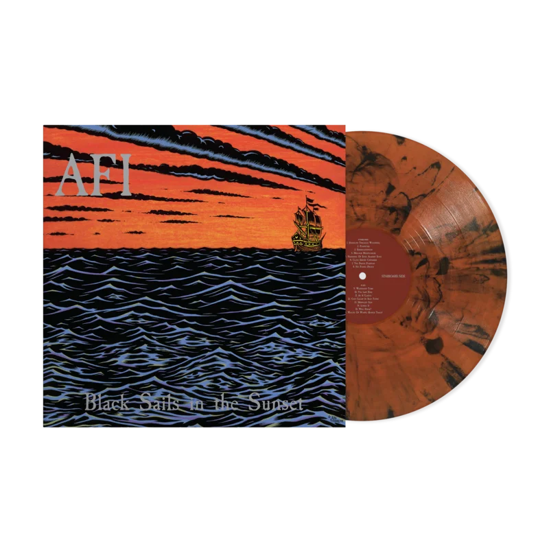 AFI BLACK SAILS IN THE SUNSET 25TH ANNIVERSARY LP - EXCLUSIVE - LTD. 500 - ORIOLE