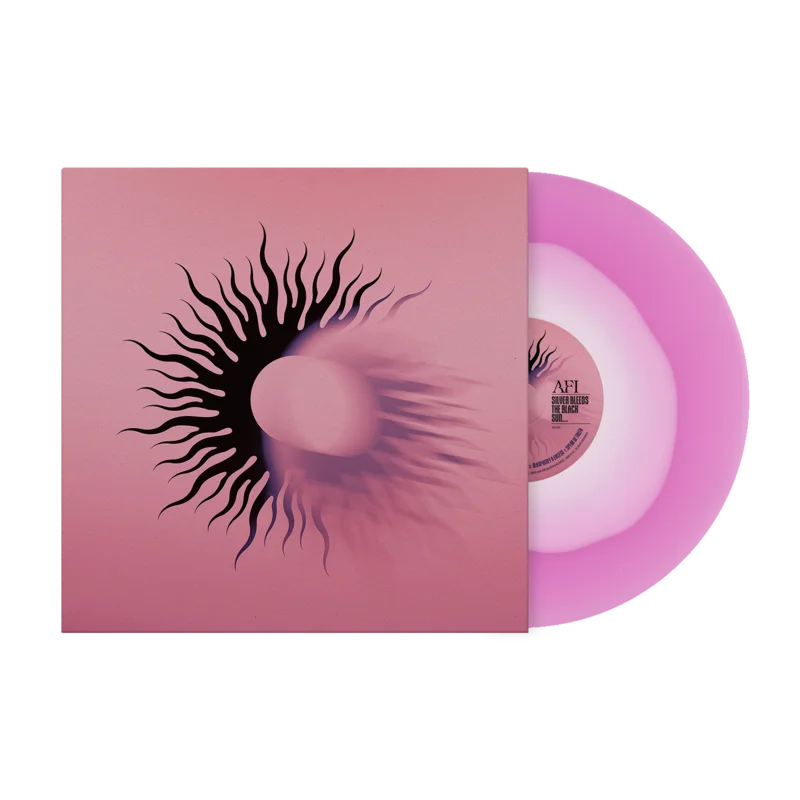 AFI SILVER BLEEDS THE BLACK SUN LP - WHITE/VIOLET