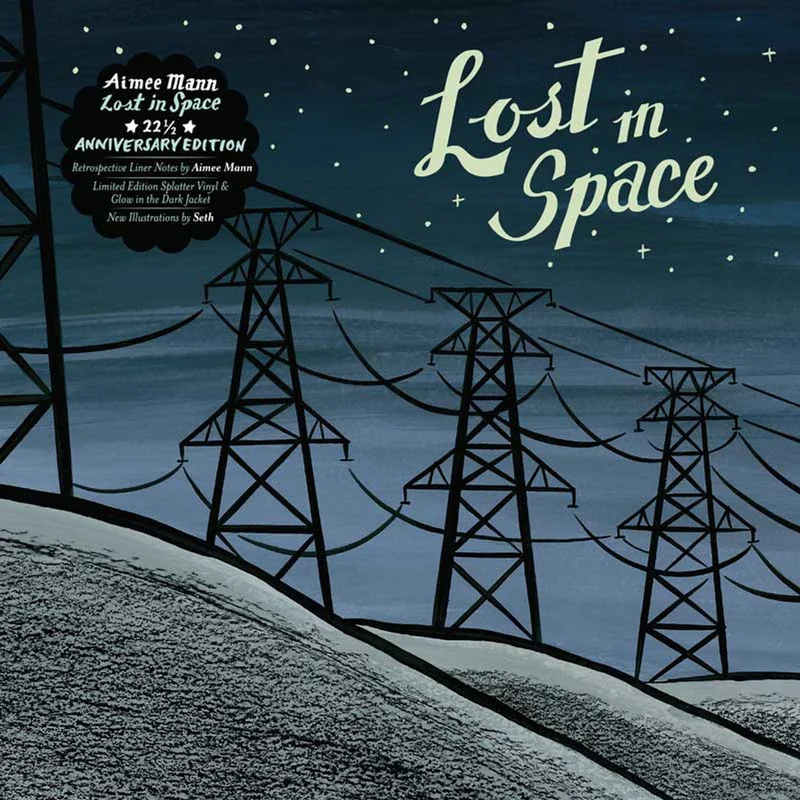 AIMEE MANN 'LOST IN SPACE' 22 1/2 ANNIVERSARY LP - SPLATTER