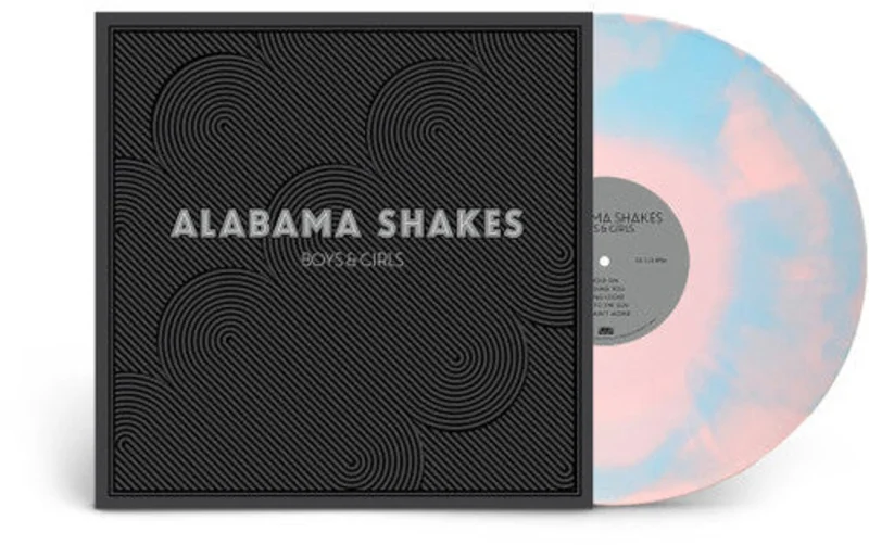 ALABAMA SHAKES 'BOYS & GIRLS' PLATINUM EDITION LP - PINK/BLUE