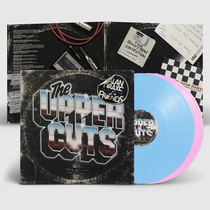 ALAN BRAXE, FRED FALKE & FRIENDS 'THE UPPER CUTS' 2023 EDITION 2LP - ROSE PINK/BABY BLUE