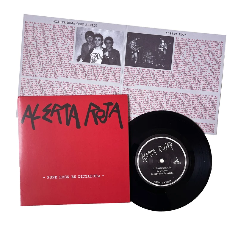 Alerta Roja: Punk Rock En Dictadura 7"