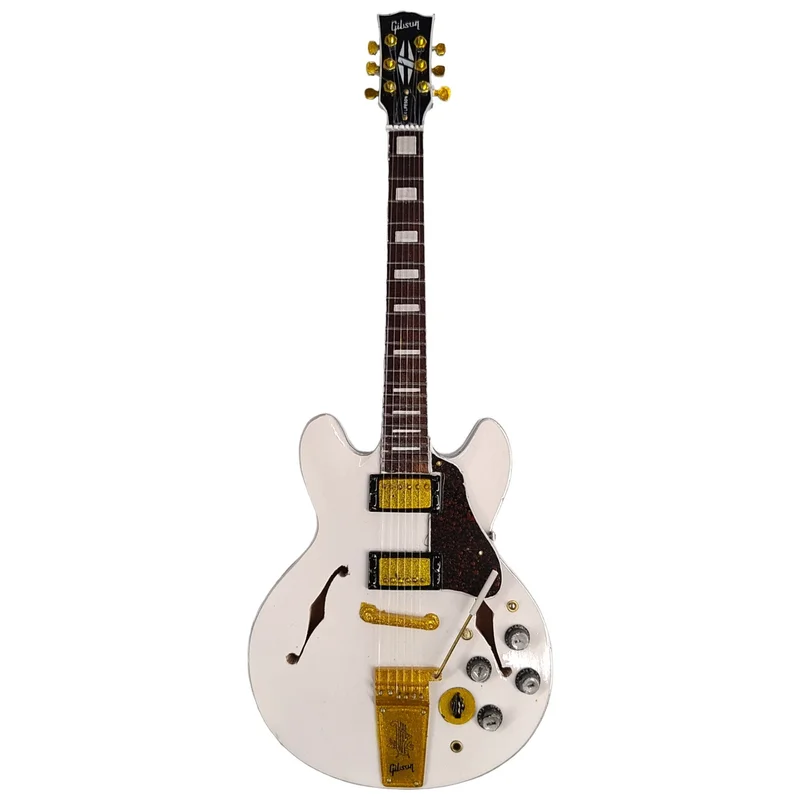 ALEX LIFESON - SIGNATURE ES-355 GIBSON ALPINE WHITE - MINI GUITAR