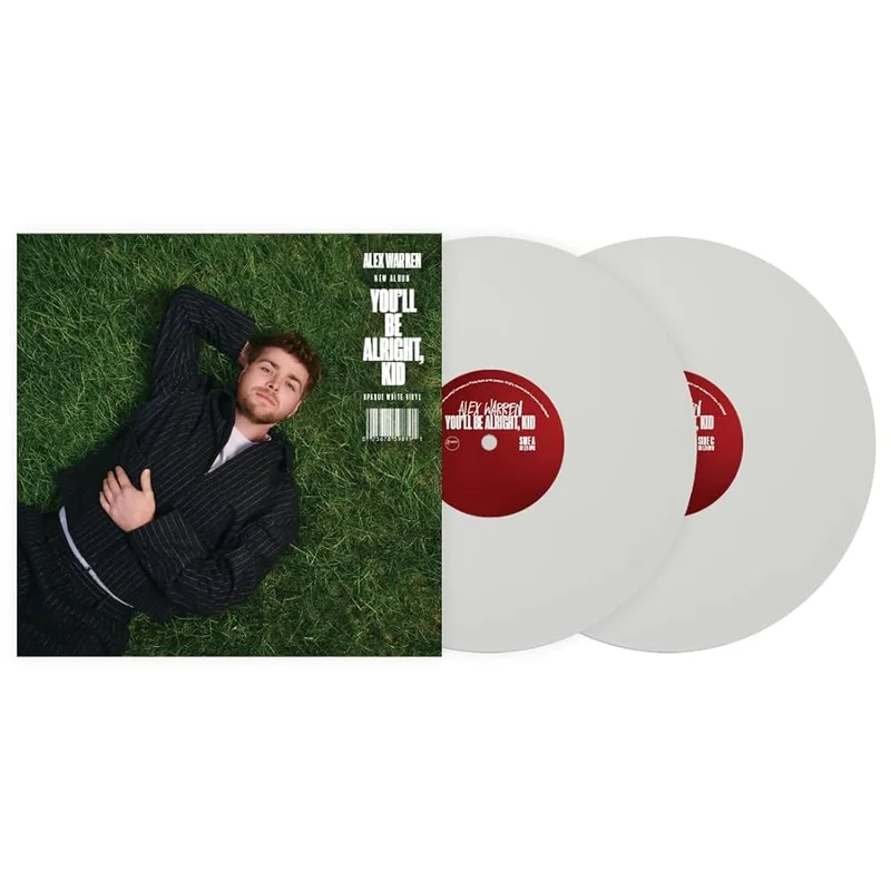 ALEX WARREN - YOU'LL BE ALRIGHT, KID - WHITE COLOR - 2-LP - VINYL LP