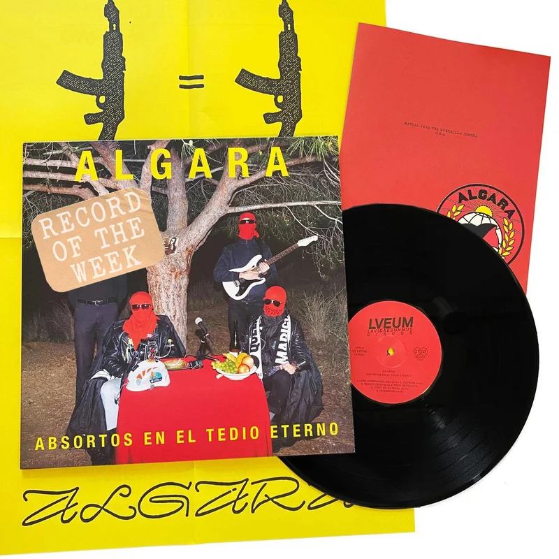 Algara: Absortos En El Tedio Eterno 12" Red Vinyl