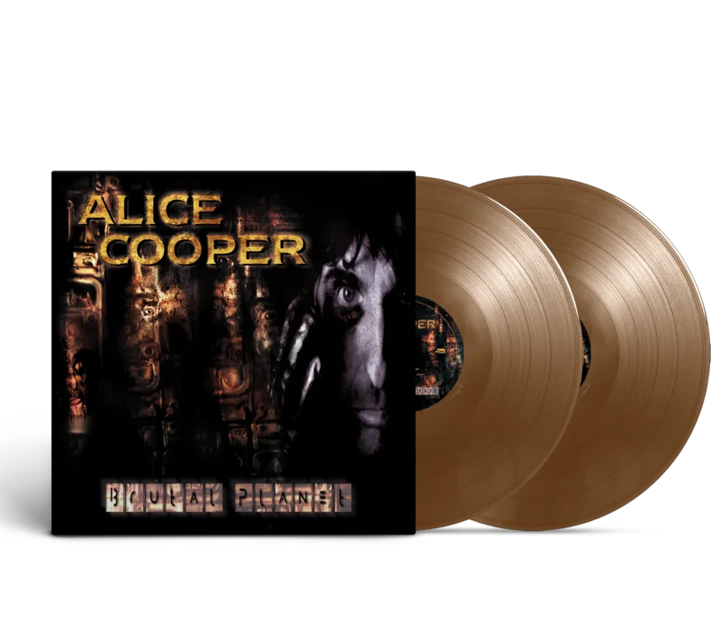 ALICE COOPER 'BRUTAL PLANET' 2LP (Brown Vinyl)