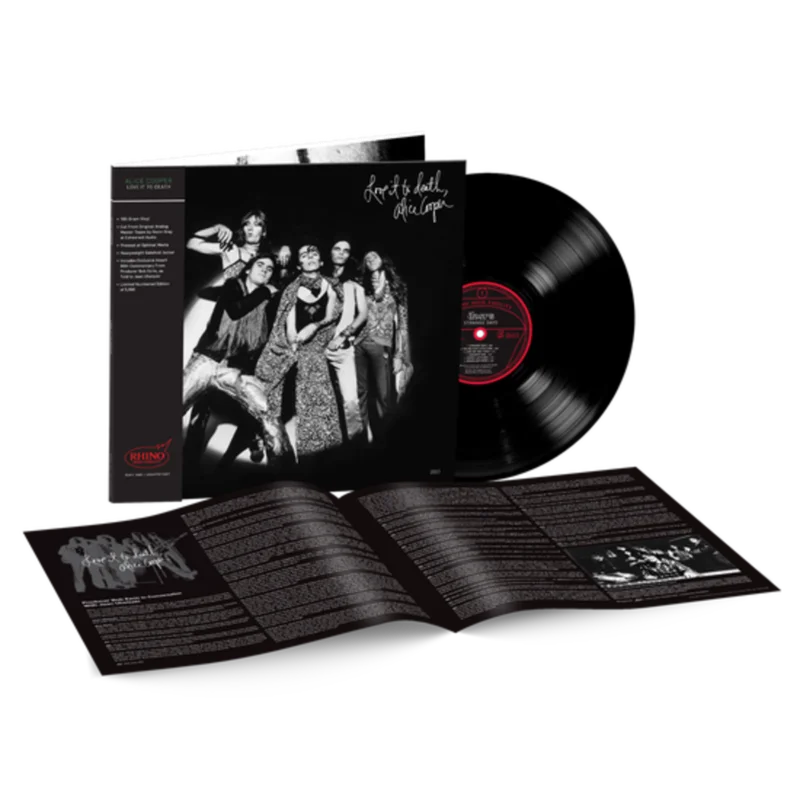 ALICE COOPER - LOVE IT TO DEATH - RHINO HIGH FIDELITY EDITION - VINYL LP