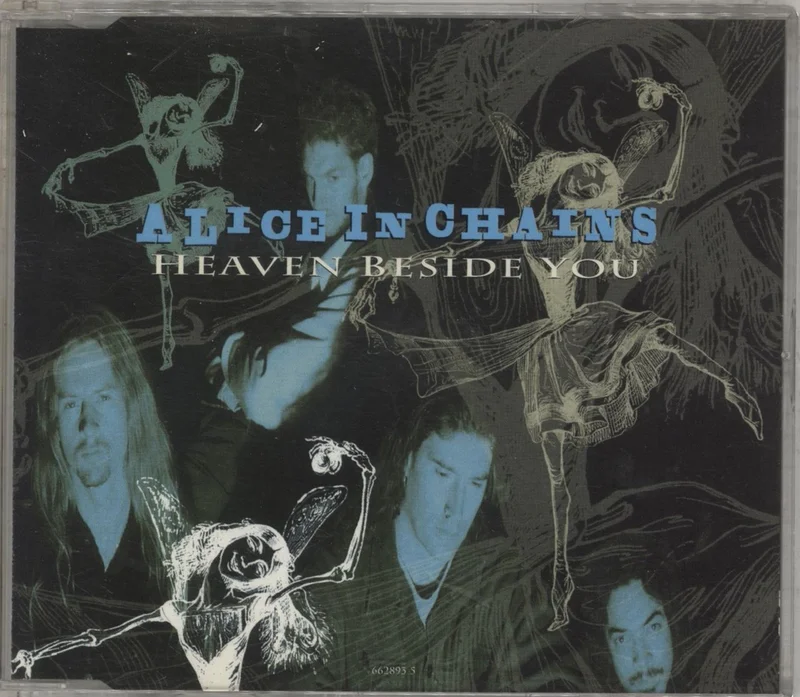 Alice In Chains Heaven Beside You - Promo-sticker UK CD single