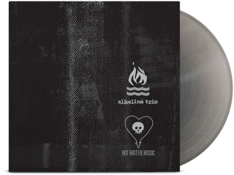 ALKALINE TRIO / HOT WATER MUSIC 'SPLIT' 20TH ANNIVERSARY LP - SILVER