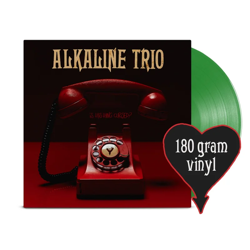 ALKALINE TRIO 'IS THIS THING CURSED?' LP- OPAQUE GREEN