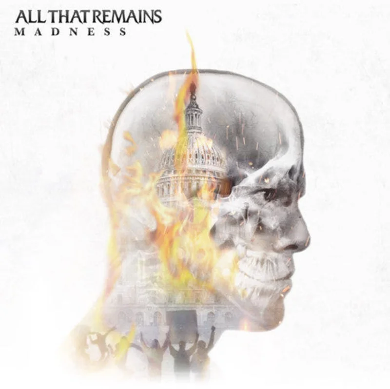 ALL THAT REMAINS MADNESS 2LP - BLAKC/WHITE/MARBLE