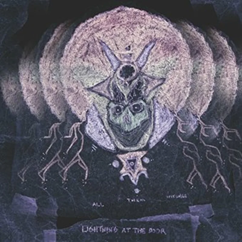 ALL THEM WITCHES 'LIGHTNING AT THE DOOR' LP - GREEN/PURPLE/SILVER