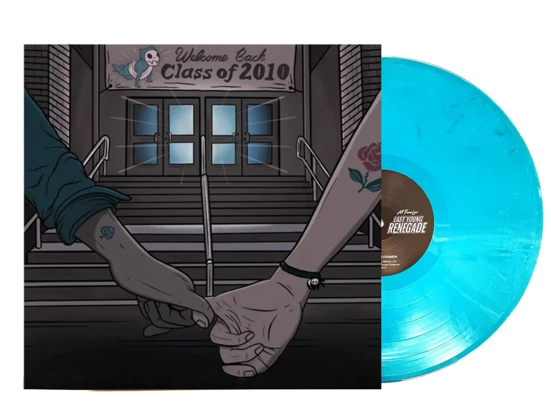 ALL TIME LOW PRESENTS 'YOUNG RENEGADES' LP - TEAL