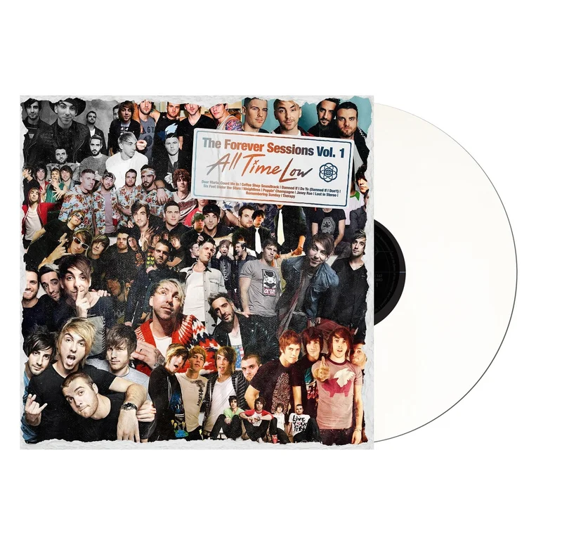 ALL TIME LOW 'THE FOREVER SESSIONS VOL. 1' LP - WHITE