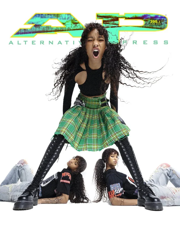 ALTERNATIVE PRESS JUNE 2021 ISSUE 395 VERSION 3 FEATURING WILLOW