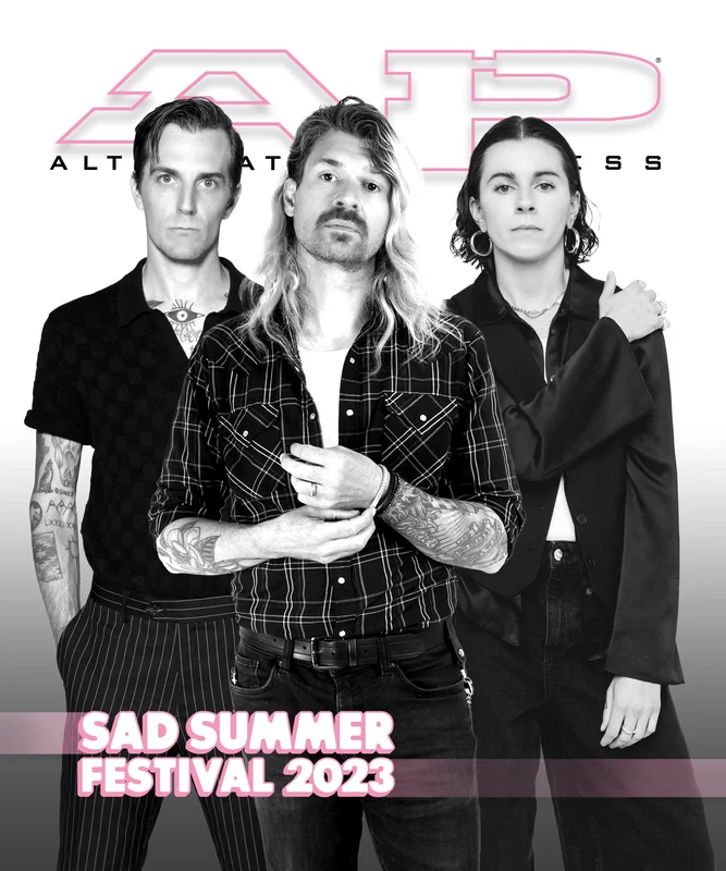 ALTERNATIVE PRESS SUMMER 2023 ISSUE FEATURING SAD SUMMER FEST