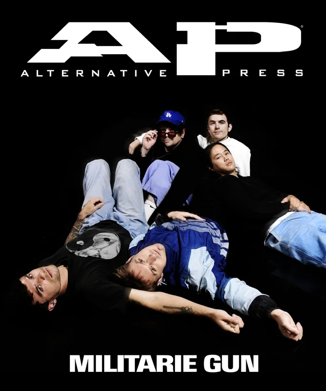 ALTERNATIVE PRESS WINTER 2023 ISSUE FEATURING MILITARIE GUN