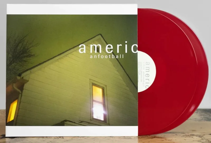 AMERICAN FOOTBALL 'AMERICAN FOOTBALL' 2LP DELUXE EDITION - RED