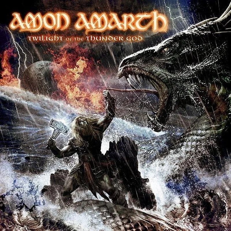 AMON AMARTH 'TWILIGHT OF THE THUNDER GOD' LP