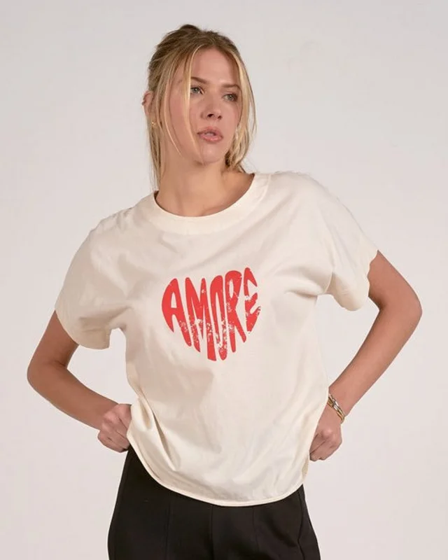 AMORE TEE BY ELAN Natural