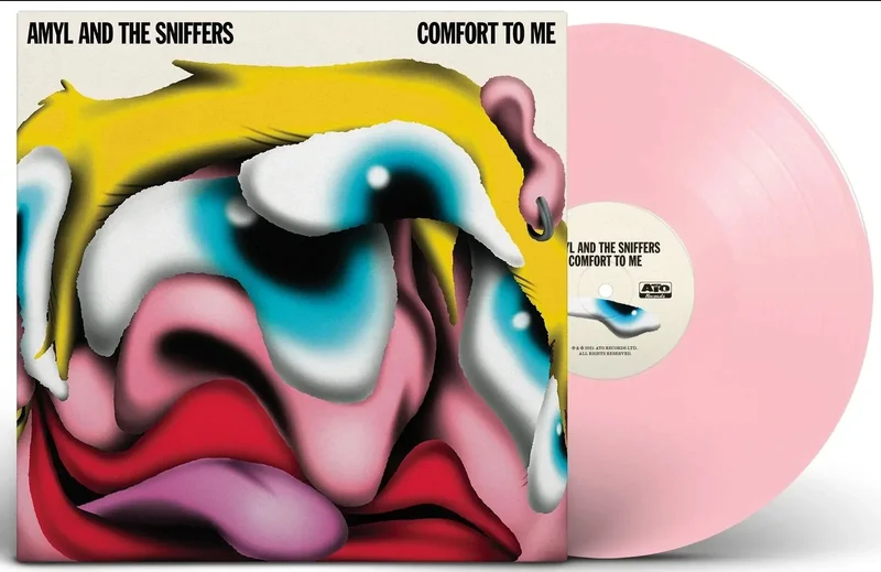 AMYL & THE SNIFFERS COMFORT TO ME LP - LTD. 500 - PINK