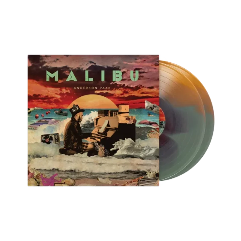 ANDERSON PAAK - MALIBU - 20TH ANNIVERSARY EDITION - THREE COLOR - 2-LP - VINYL LP