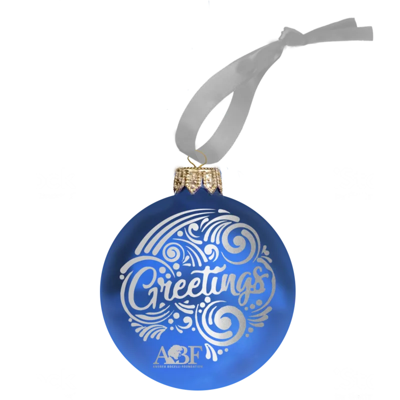 Andrea Bocelli Foundation Charitable Christmas Bauble