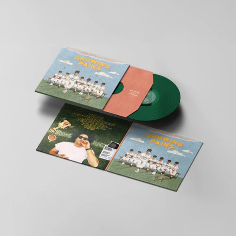 ANDY FRASCO & THE U.N. 'GROWING PAINS' LP - FOREST GREEN