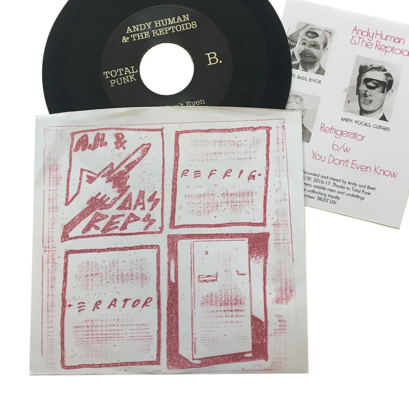 Andy Human & the Reptoids: Refrigerator 7" (new)