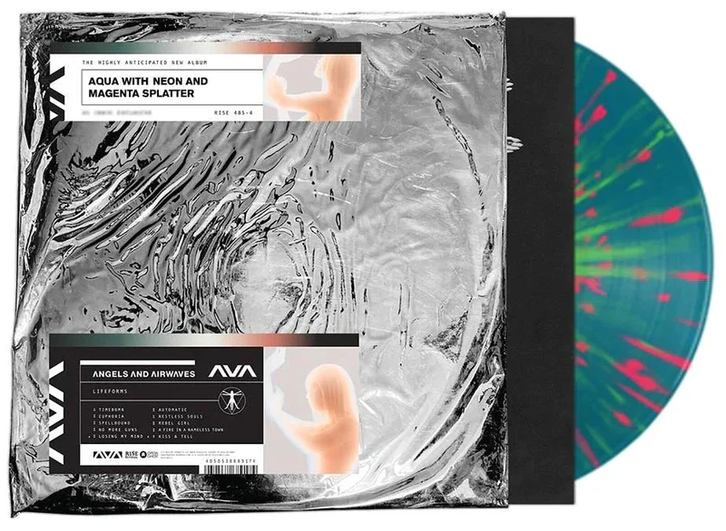 ANGELS & AIRWAVES 'LIFEFORMS' LP - LTD. - AQUAR/NEON MAGENTA/SPLATTER