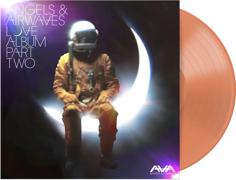 ANGELS & AIRWAVES LOVE PART II LP - EXCLUSIVE - LTD. 500 - ORANGE CRUSH