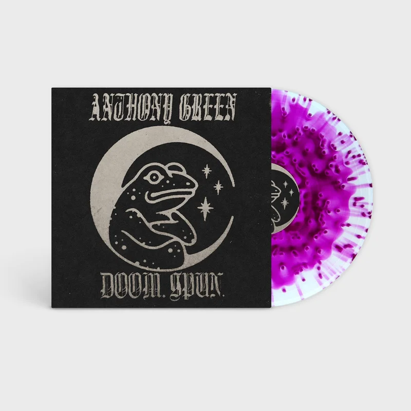 ANTHONY GREEN DOOM. SPUN. LP - CLEAR/DEEP PURPLE/CLOUDY